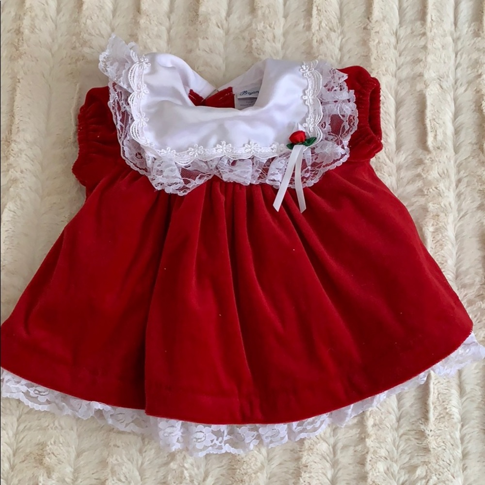 0-3 month Christmas dress